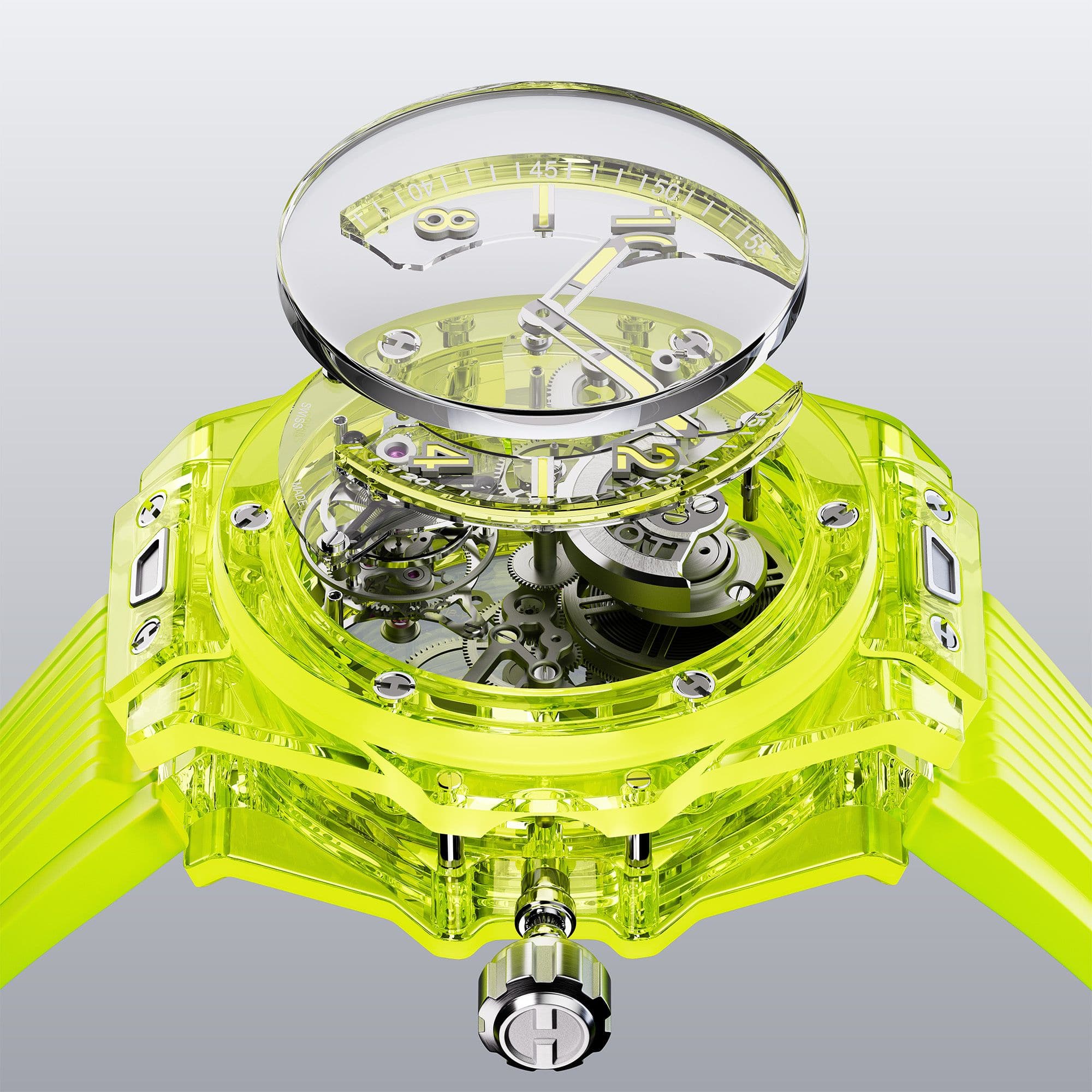 Hublot, Yellow Neon Saxem